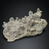 Diamond Quartz Crystals on Calcite